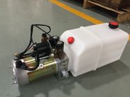 High Performance  Dump Trailer Micro Hydraulic Power Packs With 8L Plastic Oil Tank