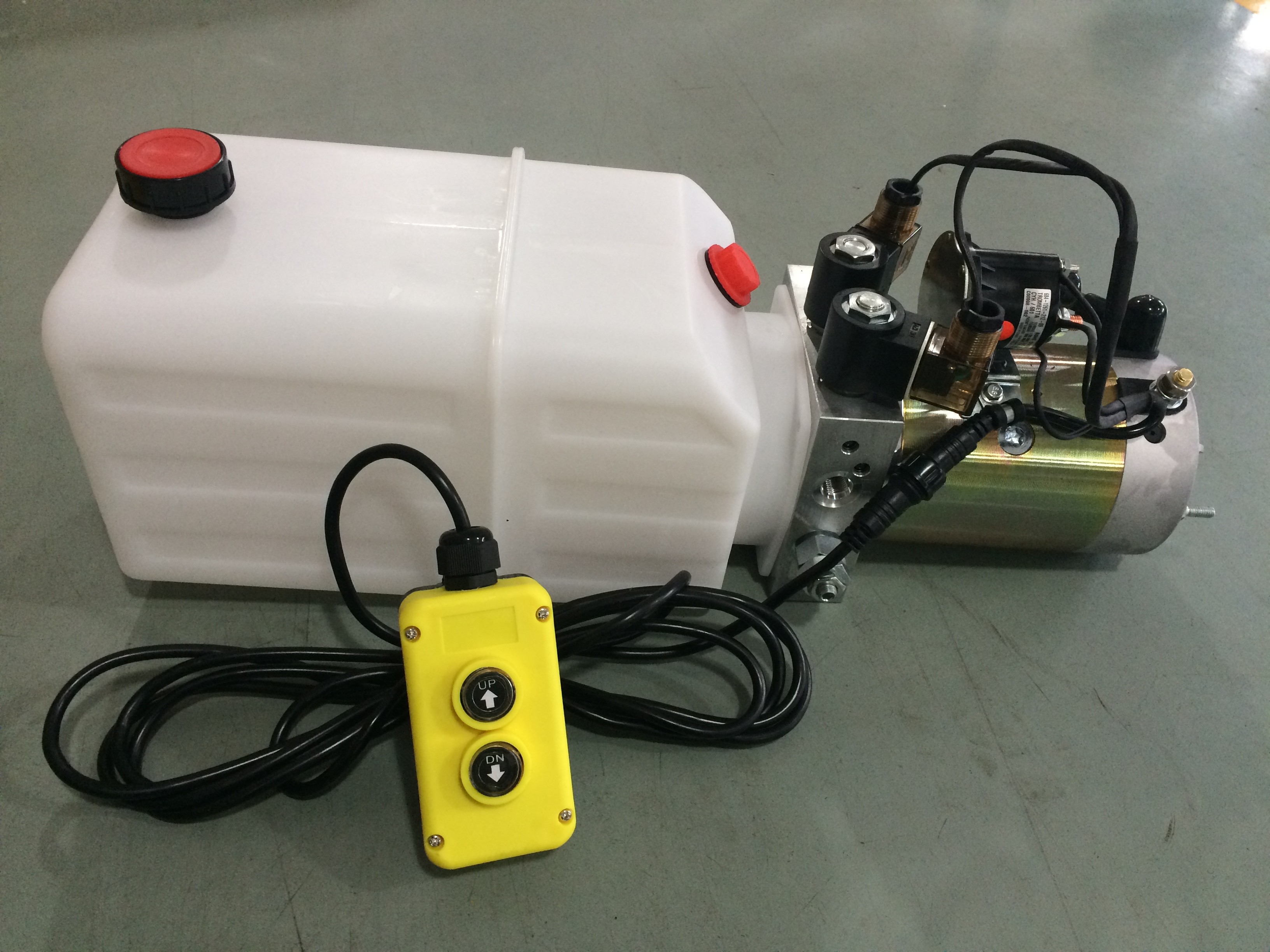 High Pressure Double Acting Hydraulic Power Pack For Tipper Trailer