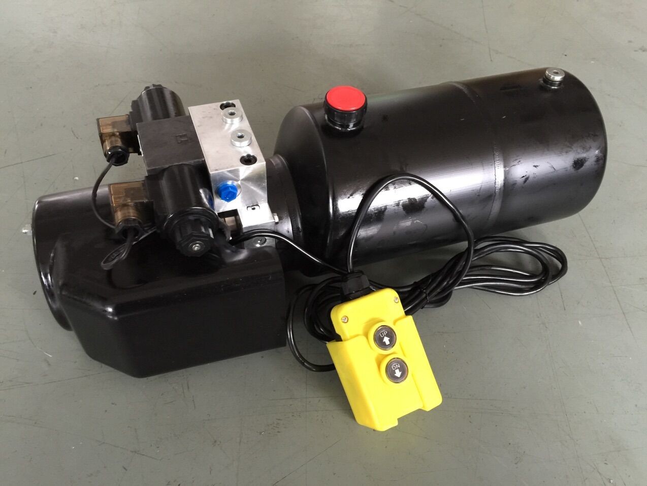 Explosion Proof 8L Steel Tank Electric Hydraulic Power Units For Double Acting Cylinders