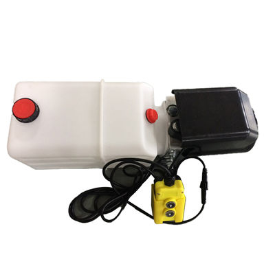 DC 12V Motor Horizontal Single Acting  Mini Hydraulic Power Packs for Dump Trailer