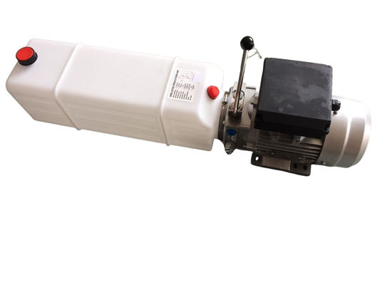 Dump Trailer Micro Hydraulic Power Packs 18Mpa With 8L Plastic Oil Tank