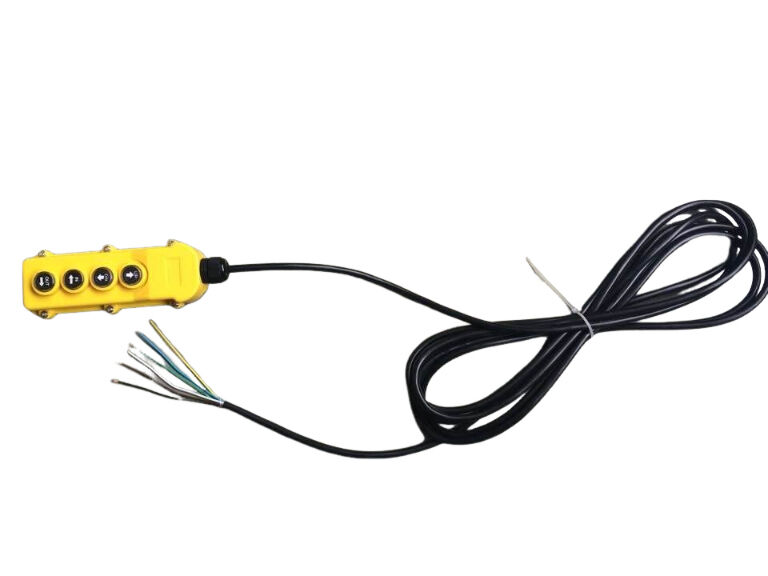 4 Meters 4 Buttons 6 Wired Remote Switch for Hydraulic Power Packs